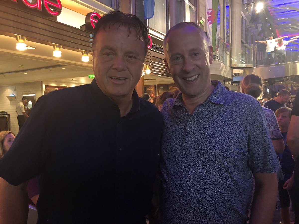 dickie_ted's tweet photo. Just back from a lovely cruise 🚢, a few #itfc fans on board, including @KDeller138 https://t.co/f7FGhOksMj