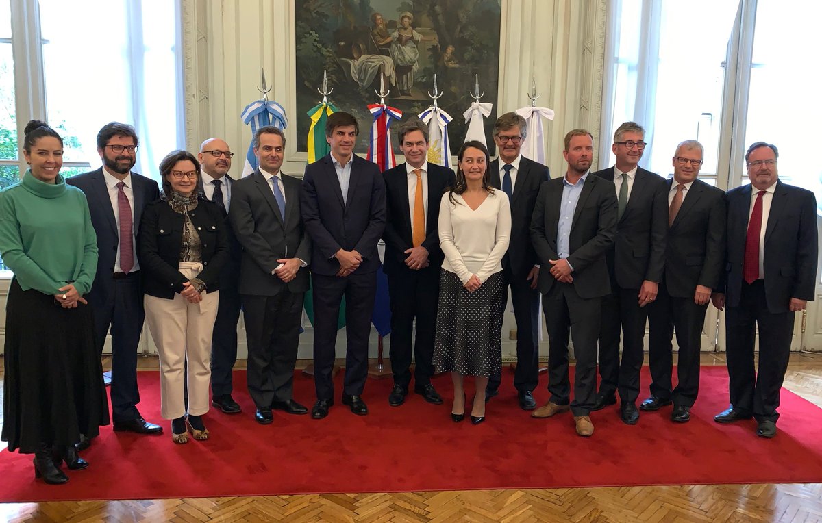 EFTAsecretariat's tweet photo. BREAKING! @EFTAsecretariat &amp; @mercosur - #Argentina #Brazil #Paraguay #Uruguay - have concluded in substance a comprehensive #FreeTrade Agreement. Find Chapter-by-Chapter info here: https://t.co/vCZeyY2kAm https://t.co/BdftbvXMUR