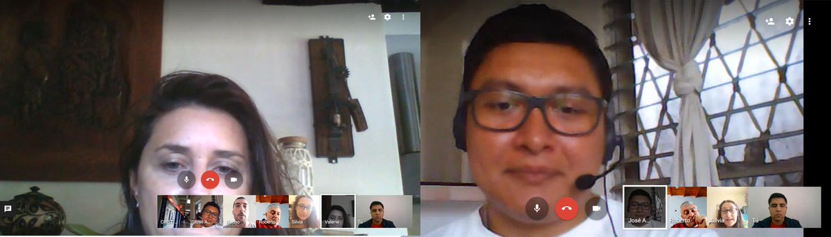 RIIEM_Group's tweet photo. El día de hoy algunos integrantes de la #RIIEM de México, España, Perú y Argentina, nos conectamos mediante una videoconferencia para conocernos e intercambiar ideas de nuestros proyectos innovadores en la enseñanza de las matemáticas. https://t.co/lxAiRFUd9N