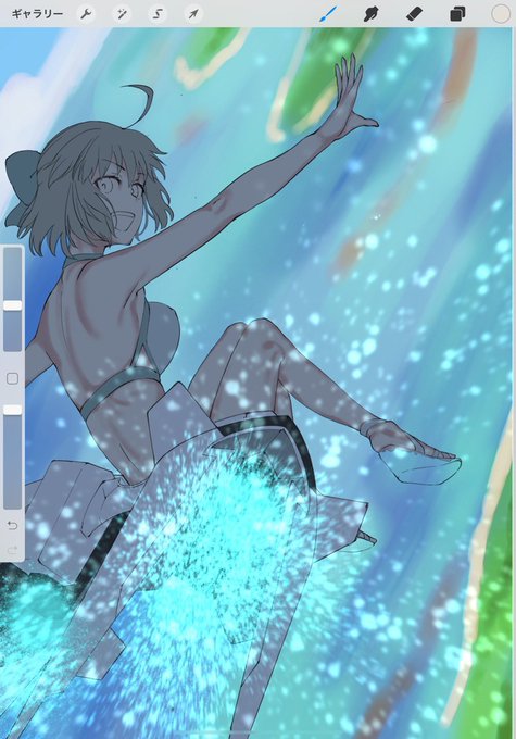 ザックリと色を置いてみる 