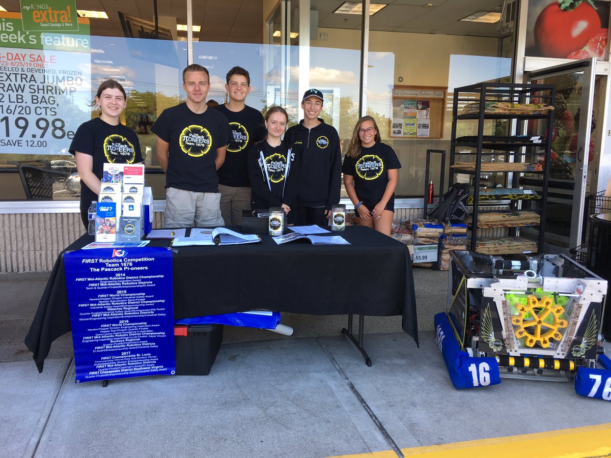 PHHSPFA's tweet photo. Please stop by Kings in Hillsdale today &amp; show your support for our dedicated @FRCTeam1676 #hillspride  Donations in any amount greatly appreciated! @PHHS_PRINCIPAL @egunder https://t.co/M78bzTj1sk