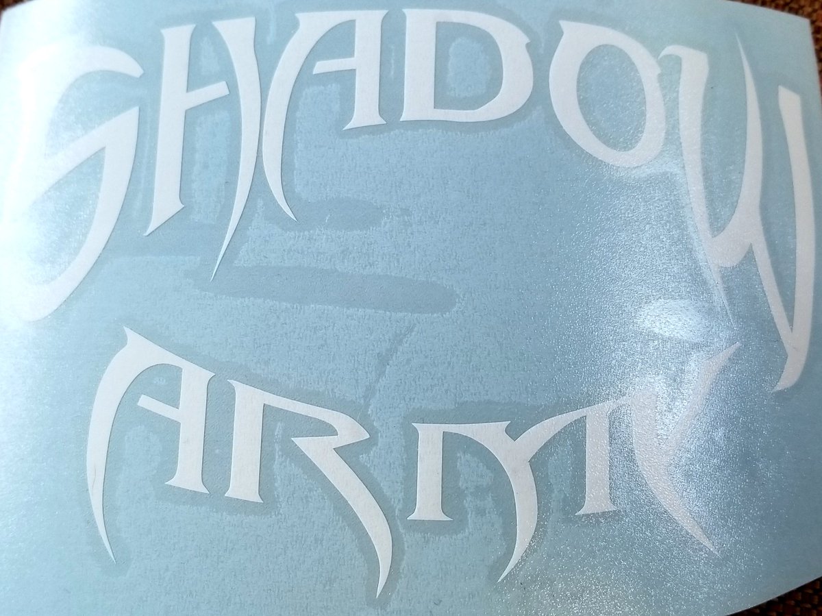 JBeezytheGHOST's tweet image. #shadowarmy vinyl stickers
Who wants one?
@lexthehexmaster @ShadowGermany