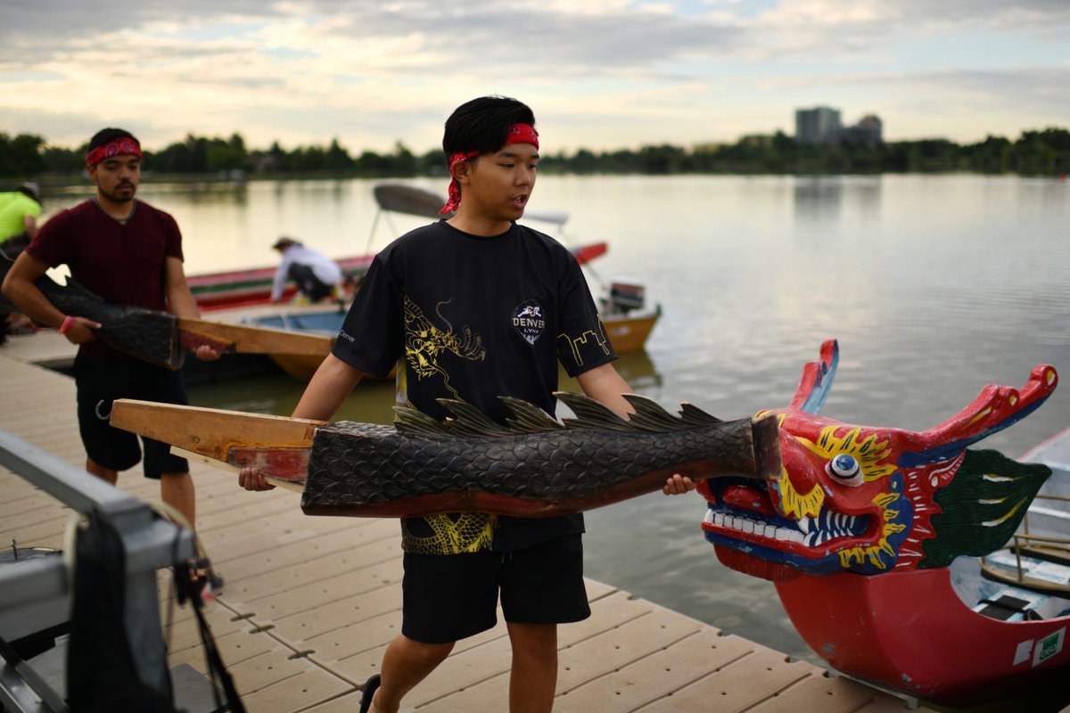CUDenver's tweet photo. The CU Denver Dragon Boat team recently competed at the @CoDragonBoat.

The team placed 3rd in the 500m competitive, 1st in the 250m RecA and 1st in the knockout race. 🤝 Great job, team! https://t.co/qVVNVJIcOV

📸: @thknwco https://t.co/jwAcMZQv6F
