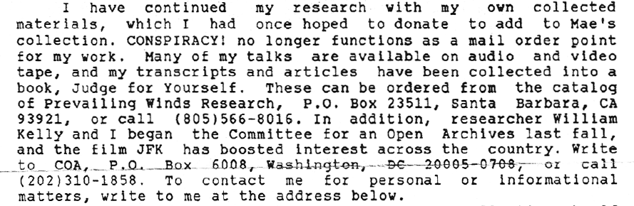 Yet the book had been compiled and published by 1992 (this is from a letter he wrote that year)! Judge died in 2014. What was he doing for the final 22 years of his life? He didn’t write anything? He didn’t think it might be worthwhile adding an index or references to his book?