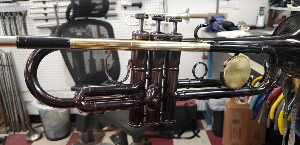 HopeOnStage's tweet image. Just gave our #InstrumentOfHope some minor touch-ups. Thanks @JLandressBrass for your continued support - it will now sound better than ever.  🎺