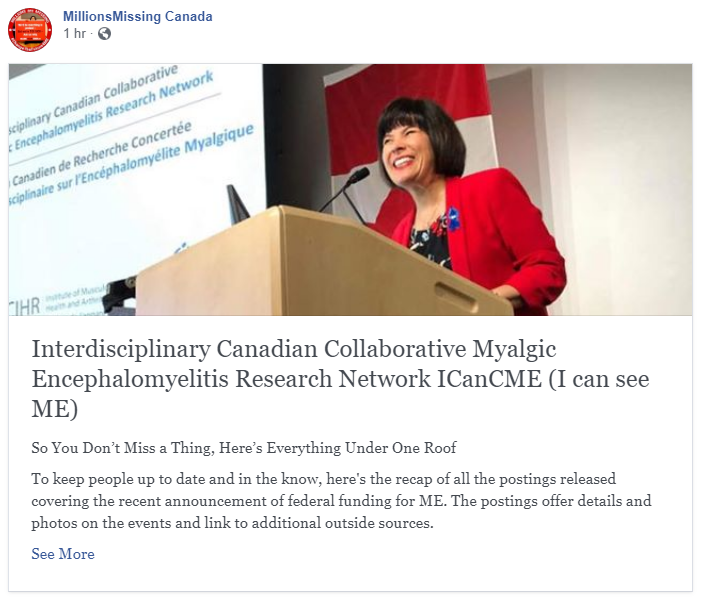 MillionMissCan's tweet photo. History in the Making...
so you don't miss a moment, here's the recap.
#ChangingTheFuture4ME
#MyalgicEncephalomyelitis
https://t.co/apm2DKAgus … https://t.co/q9pINK16WA
