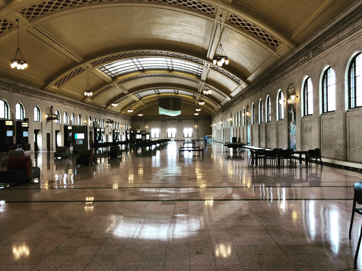 We used to film Prince music videos here at the Depot when it was a ruin, all boarded up. A guy at the Post Office named Bob had the key.
