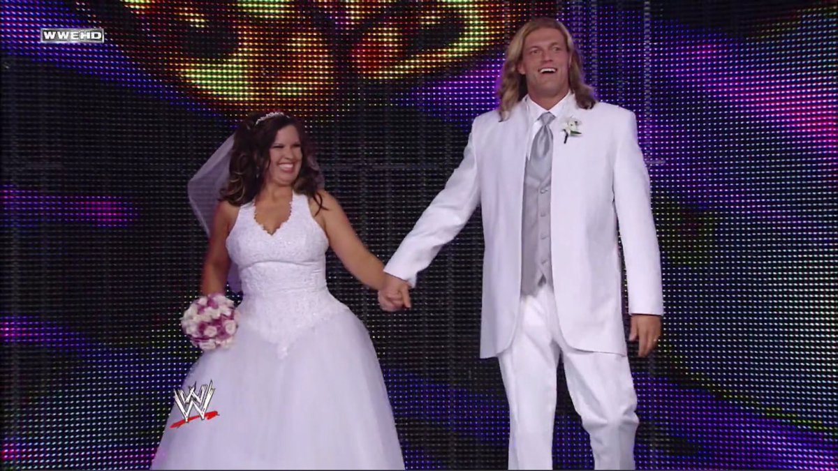 Vickie Guerrero And Edge Wedding