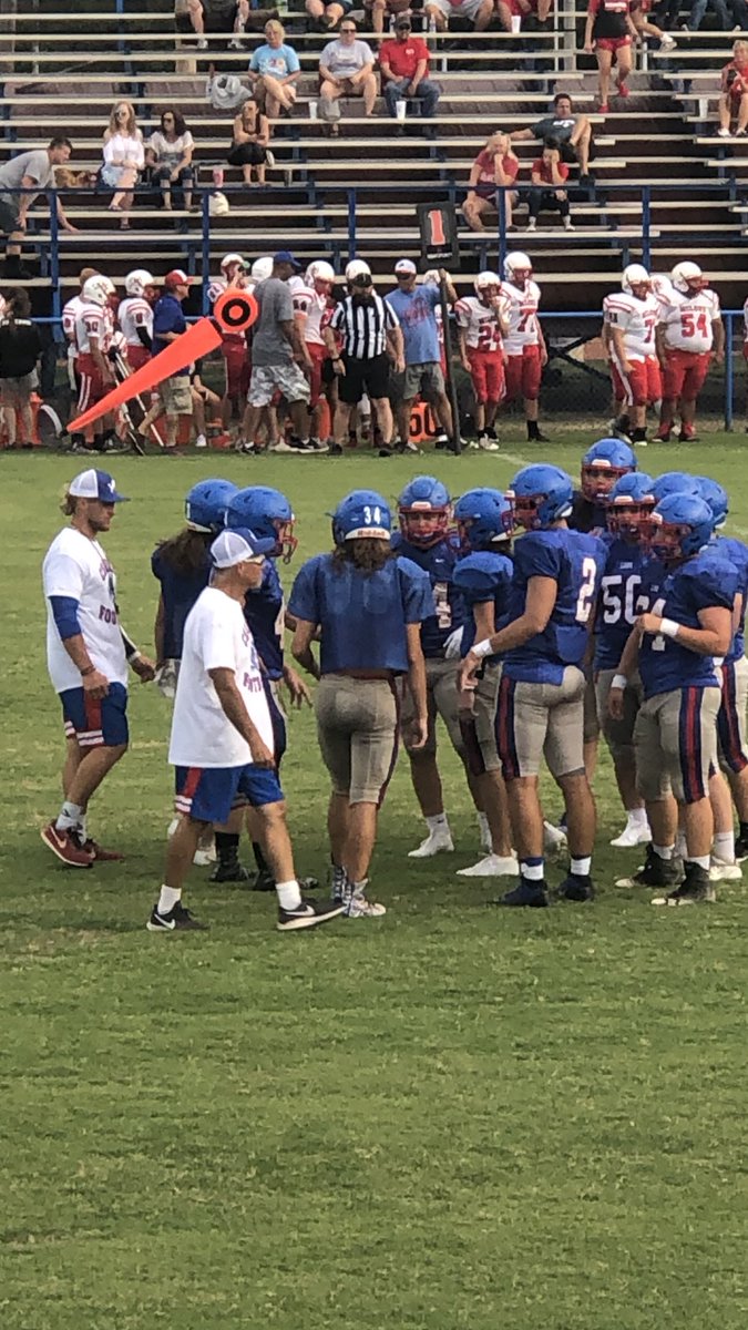 SarahSmile05's tweet photo. ๐Sure am proud of my son and how he is bringing this team along!
#headfootballcoach
#chandlerlions
#programthatworks
#proudmom https://t.co/7Y7IvVch06