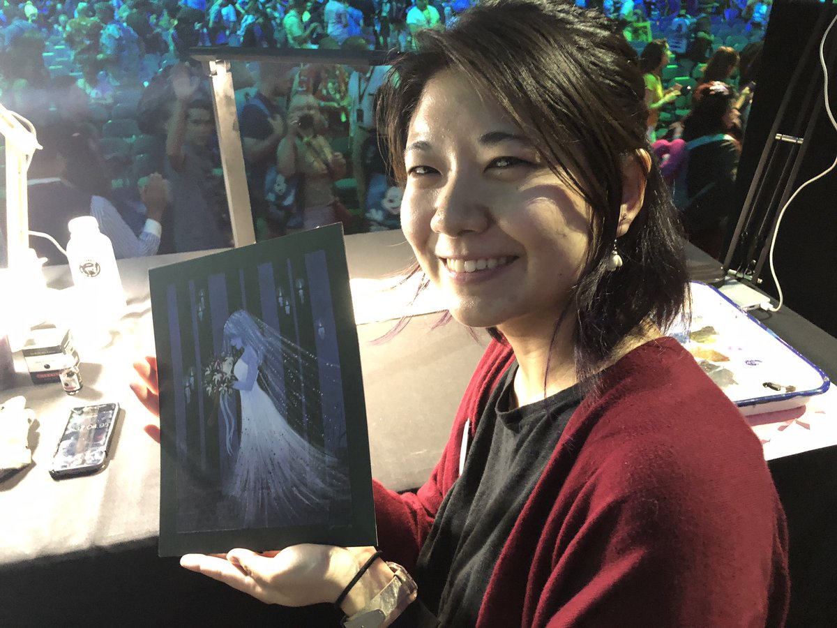 Bid on one-of-kind Imagineer created Haunted Mansion 50th artwork created DURING our panel. Visit the Ryman Arts booth (308E) to bid. Bidding ends tomorrow at 2pm. Do it for Marty!