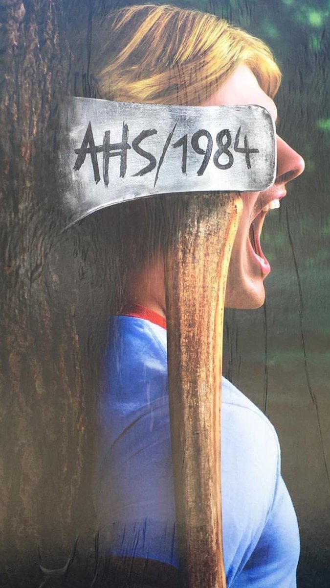 RT @ahsnews_feed: Some NEW posters for American Horror Story: 1984...#AHS1984 https://t.co/5VZzxhPUGY
