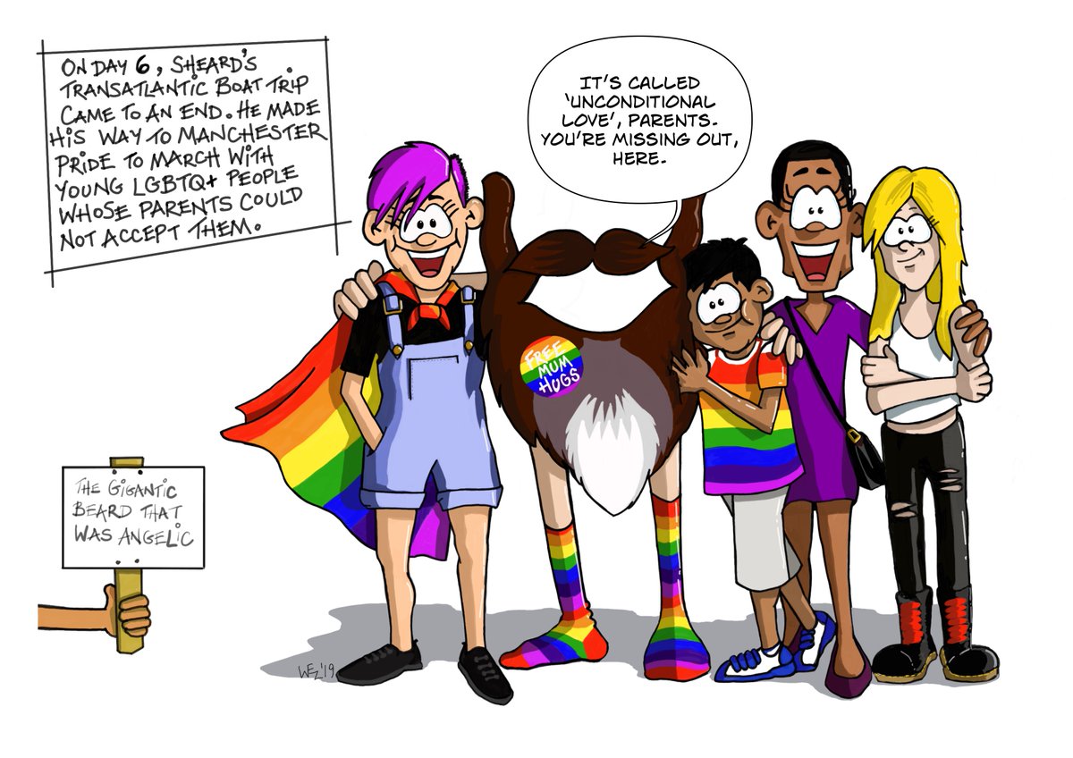 F4cetious4life's tweet photo. I think the socks are my favourite part of this. #sheard #manchesterpride2019 #loveyourkids @SheenBeard @michaelsheen #appreciatethesheen https://t.co/DfV6dc8v7a