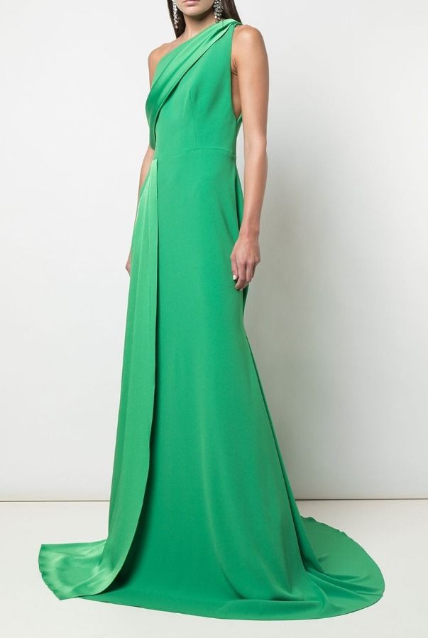 alex perry green dress