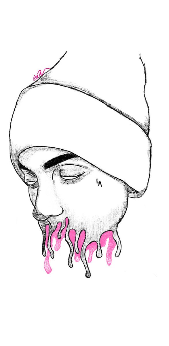 defundtimecops's tweet photo. Got bored so I drew my fave artist blackbear 😫 @iamblackbear https://t.co/dJQqXB3jaE