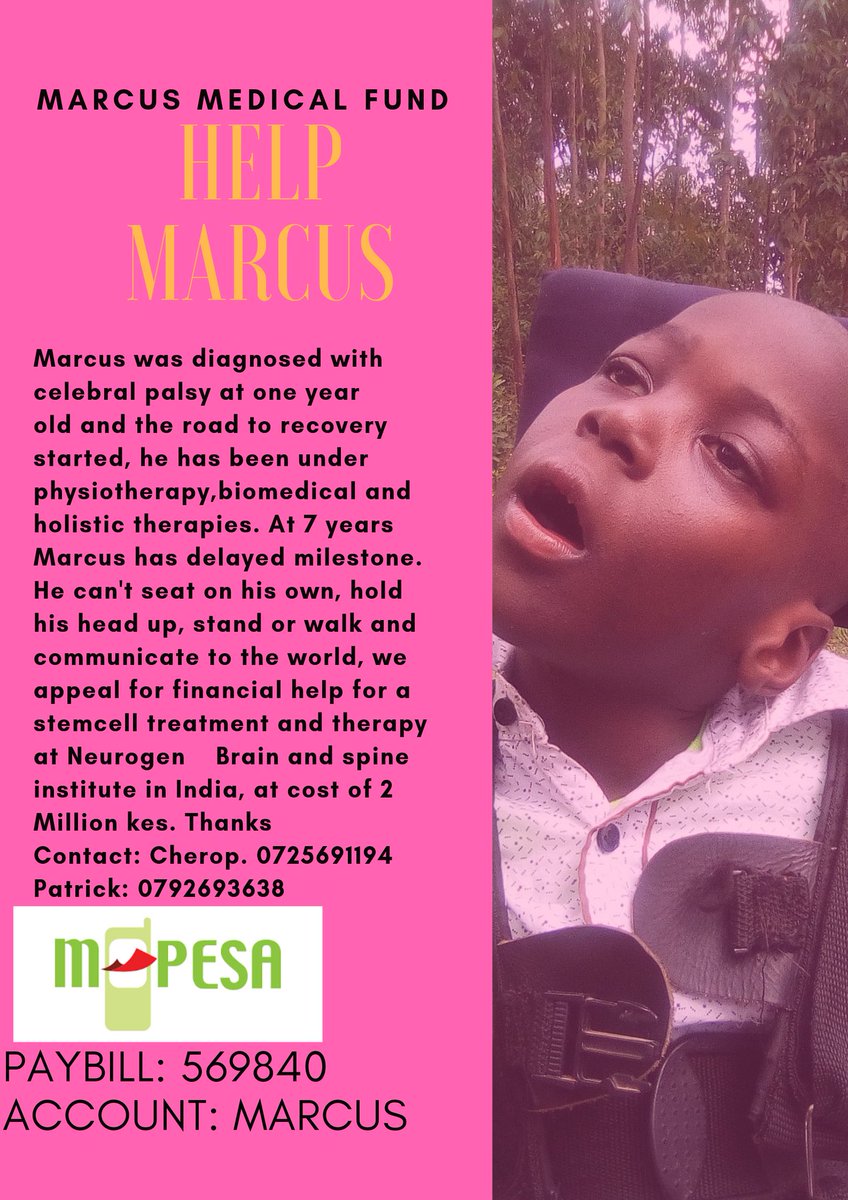 KelvinMuranda2's tweet photo. Hallo family.
Let's all stand with Baby Marcus.
#helpmarcusgrow https://t.co/cMHCuo9wyf