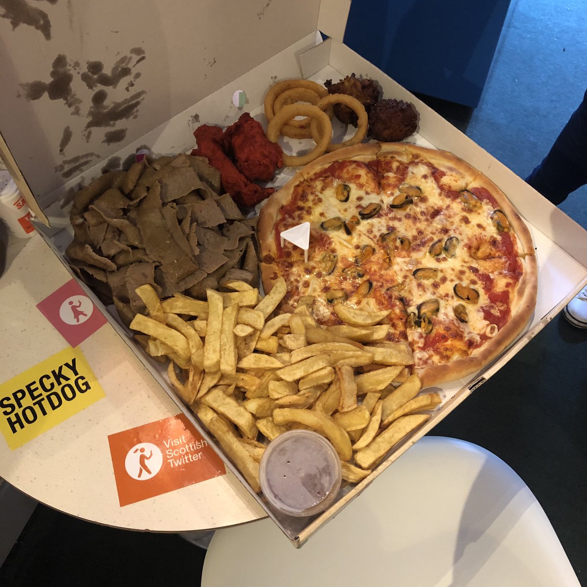 Miss_Cakehead's tweet photo. My first ever #munchiebox https://t.co/fWhHSZe00p