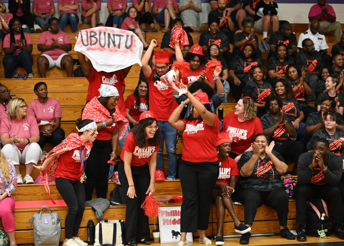PhillipsMiddle's tweet photo. Ubuntu: I am because we are. 

#Phaith
#Phamily
#Phillips https://t.co/gKyOtUsvGe