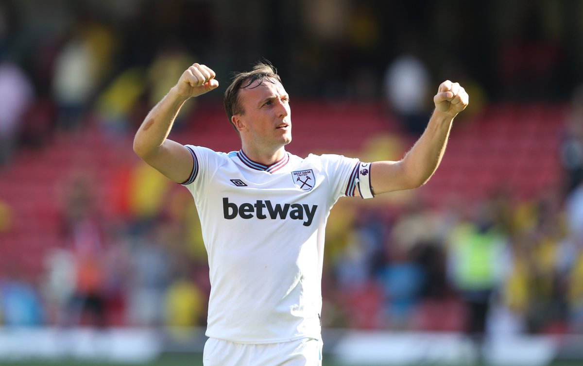 WestHam's tweet photo. Our captain ⚒❤️ https://t.co/1LPyiyjTy6