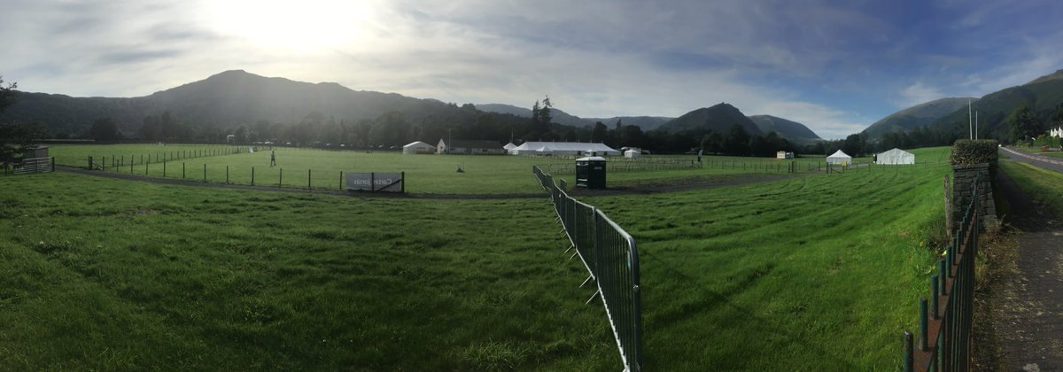 That’s us all set. See you tomorrow morning for a fun day of tradition and sports. #Grasmeresports #Grasmere Free Parking. Enter Sports on the day.