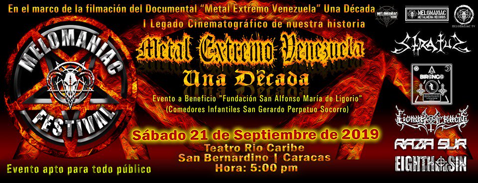 «Melomaniac Festival 2019» llegará para retumbar Caracas ow.ly/Lpgk50vI5OR