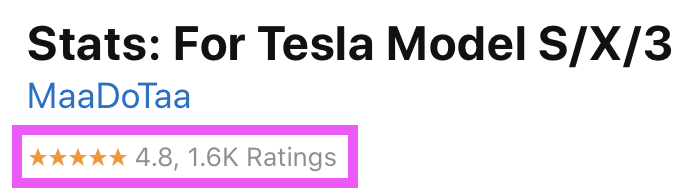 StatsTeslaApp's tweet photo. @TeslaTested See the features, and decide for yourself. 
https://t.co/njnhxxVM4Q
Planning to increase the price soon as I'm adding more features. https://t.co/hm4u1pcJaQ