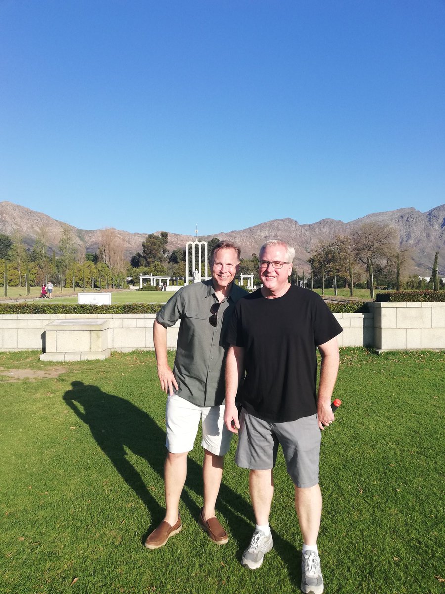 CapeTownGayTour's tweet photo. What a fantastic afternoon Winelands Tour we've had with the fabulous Clinton &amp; Mike from Dallas 🇺🇸, a whistle stop tour of Stellenbosch &amp; Franschhoek and some 🥂 &amp; 🍷 at Antonij Rupert wine estate! #capetowngaytours #gaycapetown #gaytavelsa #gaytours #gaytourguides #gaytourssa https://t.co/UzDS3B0Znm