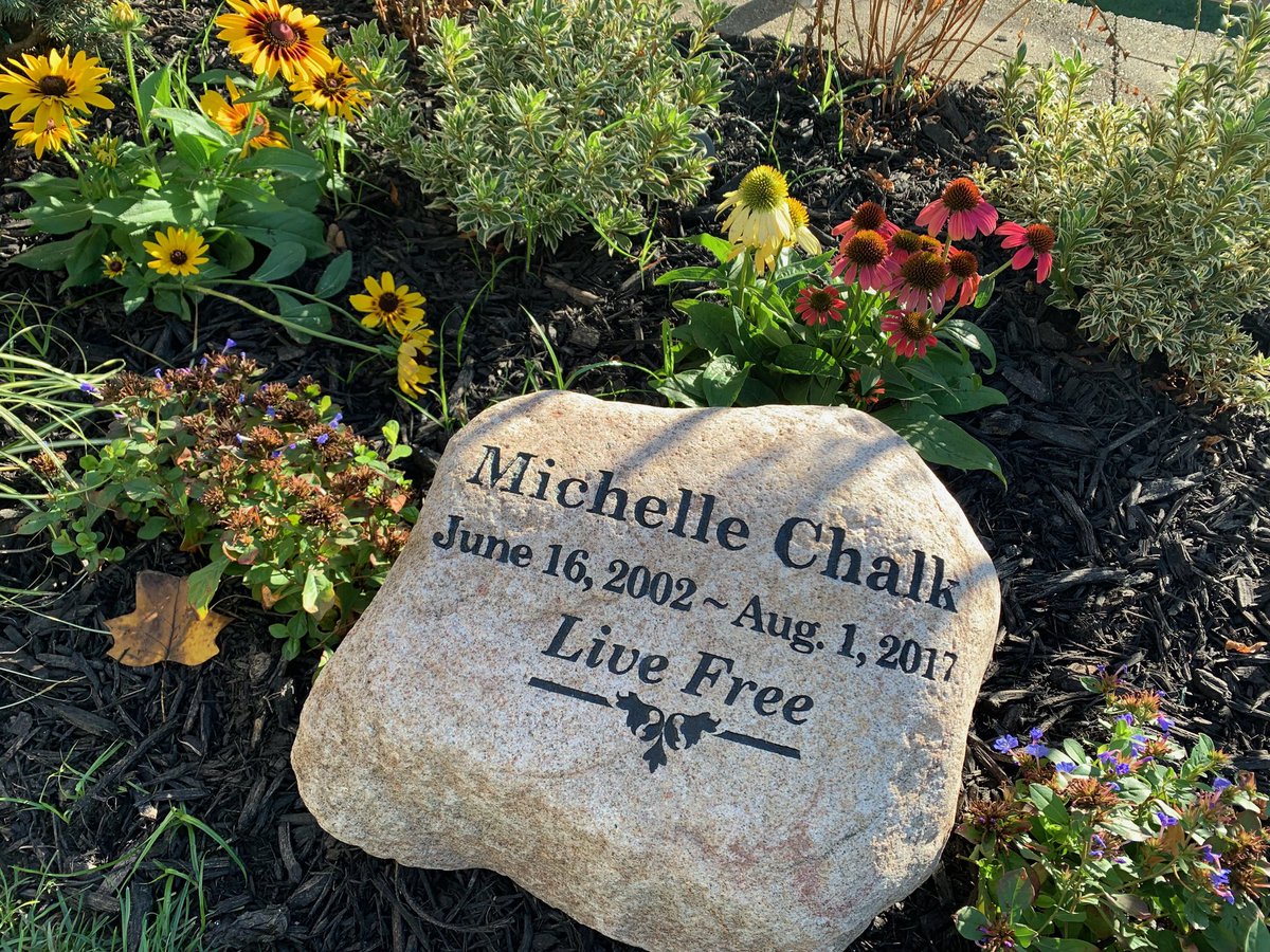 BeierHms's tweet photo. Thank you @CouncilHms for the beautiful garden in memory of two sweet souls gone too soon! #livefreelikemichelle #flyhigh #livelikelil https://t.co/ksxoGMMtIM