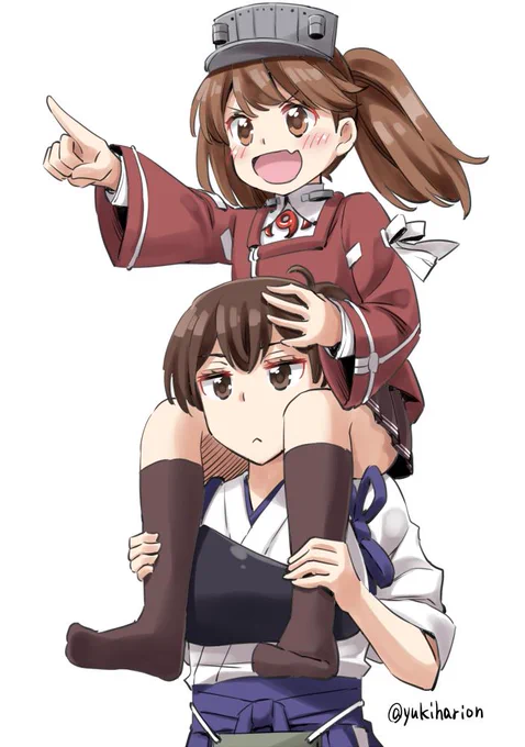 加賀さんと龍驤は普通に仲がいい
#艦これ版深夜の真剣お絵描き60分一本勝負
#艦これ版真剣お絵描き60分一本勝負_20190824 