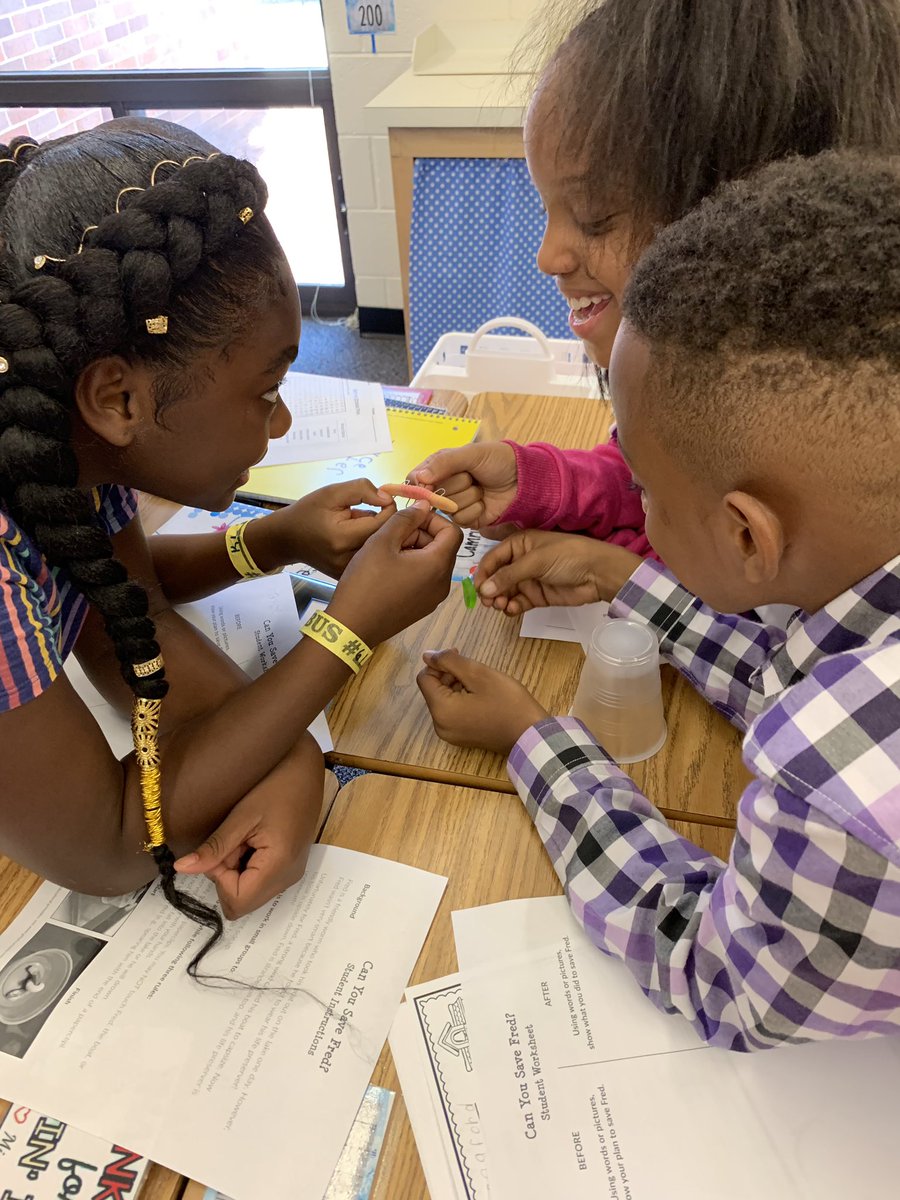 NSEhooks's tweet photo. We used #collaboration skills to save Fred Wednesday! https://t.co/HFdoYFVyCd