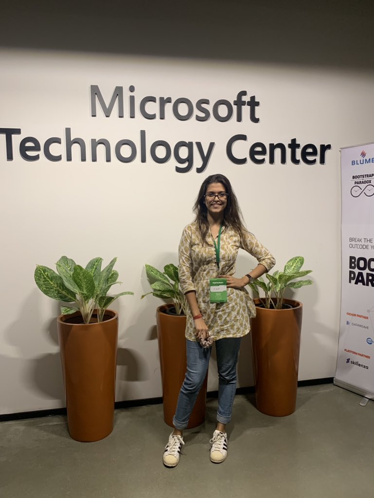 rupalzzz's tweet photo. Am i too late? Well, it was a great experience attending the #bootstrapparadox 24 hr hackathon sponsored by #blume in Microsoft office, bellandur, Bangalore. https://t.co/xoult9L7wg