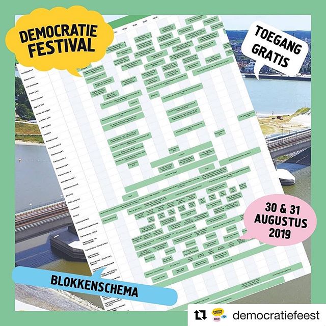 #Repost democratiefeest
・・・
Weten jullie al wat je gaat doen? De mogelijkheden zijn eindeloos! 🎊⁣
⁣
Het blokkenschema is voor 99% definitief dus check hem op de website 📲 of plan je weekend met de #democratiefestival applicatie!⁣
⁣
Tot ...

qvnijmegen.nl
