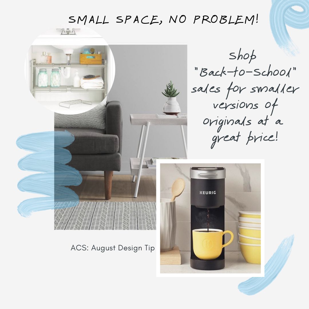 Back-to-School time = Apartment dwellers rejoice! 
•
•
•
•
#backtoschool #backtoschoolshopping <a href="/Target/">Target</a> <a href="/Keurig/">Keurig</a> #apartmentdecor #condo #budget #shopping #discount #decor #interiordesign #acharmingspace