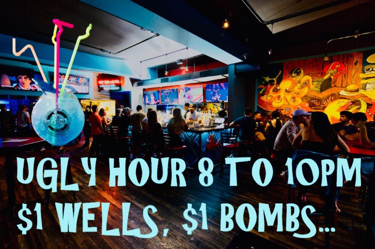 UglyTunaSaloona's tweet photo. Saturday Night!  50 Retweets and we will extend Ugly Hour until 11pm! #getchitty #breakaway https://t.co/PI9gdbdZIO