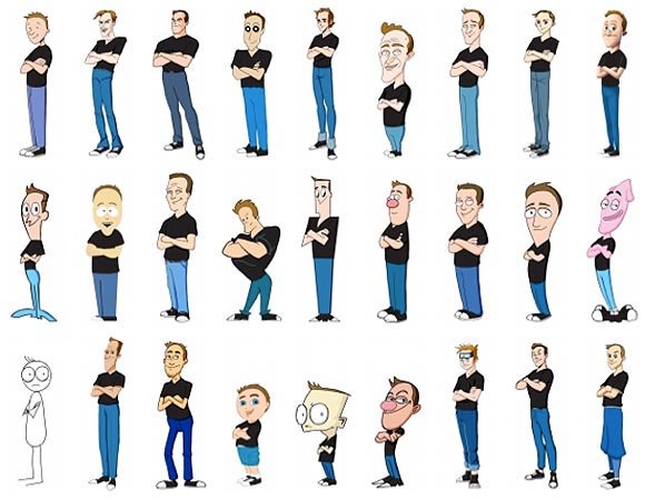 flowsparkmedia's tweet photo. The many styles of animation. https://t.co/r33okCh8z5 #animation #design https://t.co/Z6Lqj174sn