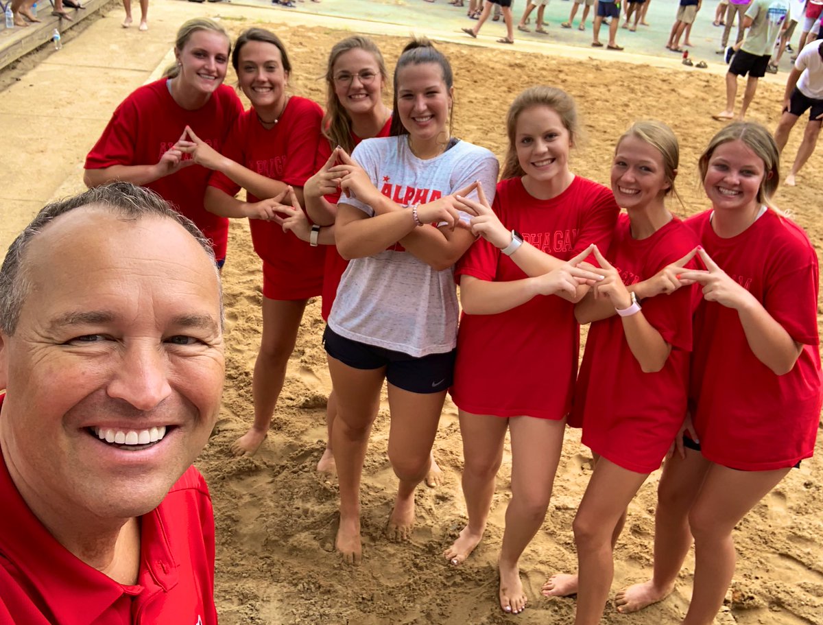 kdamp's tweet photo. Congrats to @AstateAlphaGam for winning the volleyball tournament. Great to seeps many students out to support the cause. Fun seeing one of the military veteran service dogs in training at the event! #Imagine
🇺🇸🐺🆙 https://t.co/bColLiQ74M