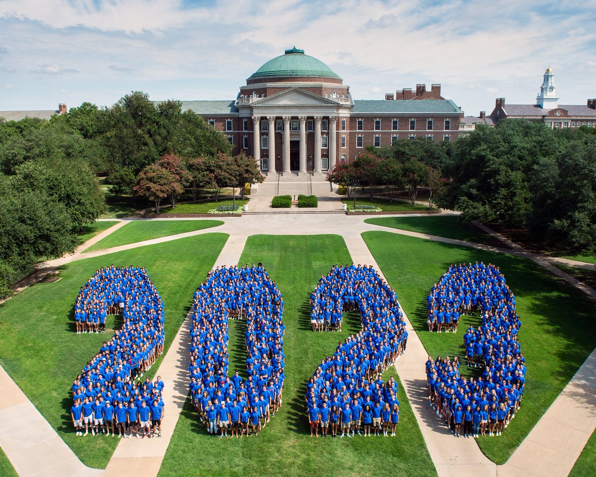 SMU's tweet image. A forever moment 📷
from our new Forever Mustangs 🐴⬆️