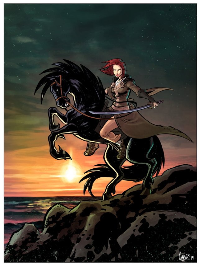 DarkHorseComics's tweet photo. "Friends, we're proud to introduce you to our admired and powerful heroine: ISABELLAE ASHIWARA. Join us on this adventure. Everyone is welcome." --Artist Gabriel López Mendoza aka Gabor -- see more: https://t.co/WGKf0Vh6Dc

Original art feat. #Isabellae and a Dark Horse https://t.co/1lttx1huol