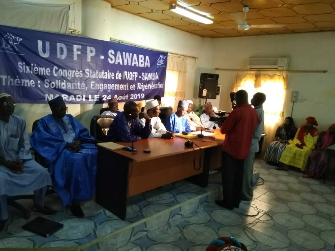 Ibrahimayacoub's tweet photo. #Maradi,24 Août 2019.
@MpnKassa a été représenté au Congrès de l'UDFP #SAWABA.
Ns sommes fiers d'être avec ce #parti historique ds notre combat commun pour la #justice,la #démocratie,les #libertés & la bonne #gouvernance de notre #pays.
Je leur souhaite succès et réussite.
IYAC. https://t.co/cE9vfSVXt4