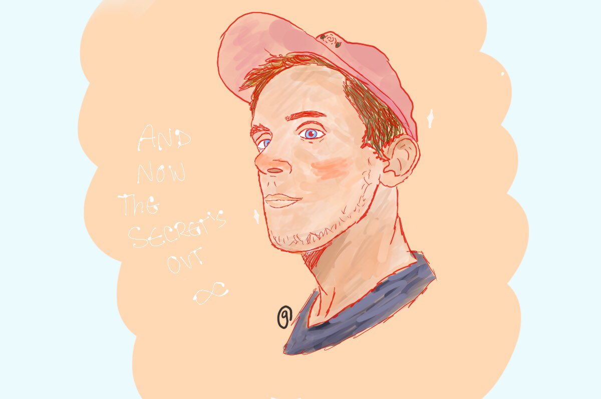 PACIIFICKISS's tweet photo. SECRET’S OUT ✨
quick paint for @patkiloran , you can’t see the lettering super well but im lazy so enjoy ♡ #milkk #digital #art #procreate https://t.co/ZStpLPLrs3