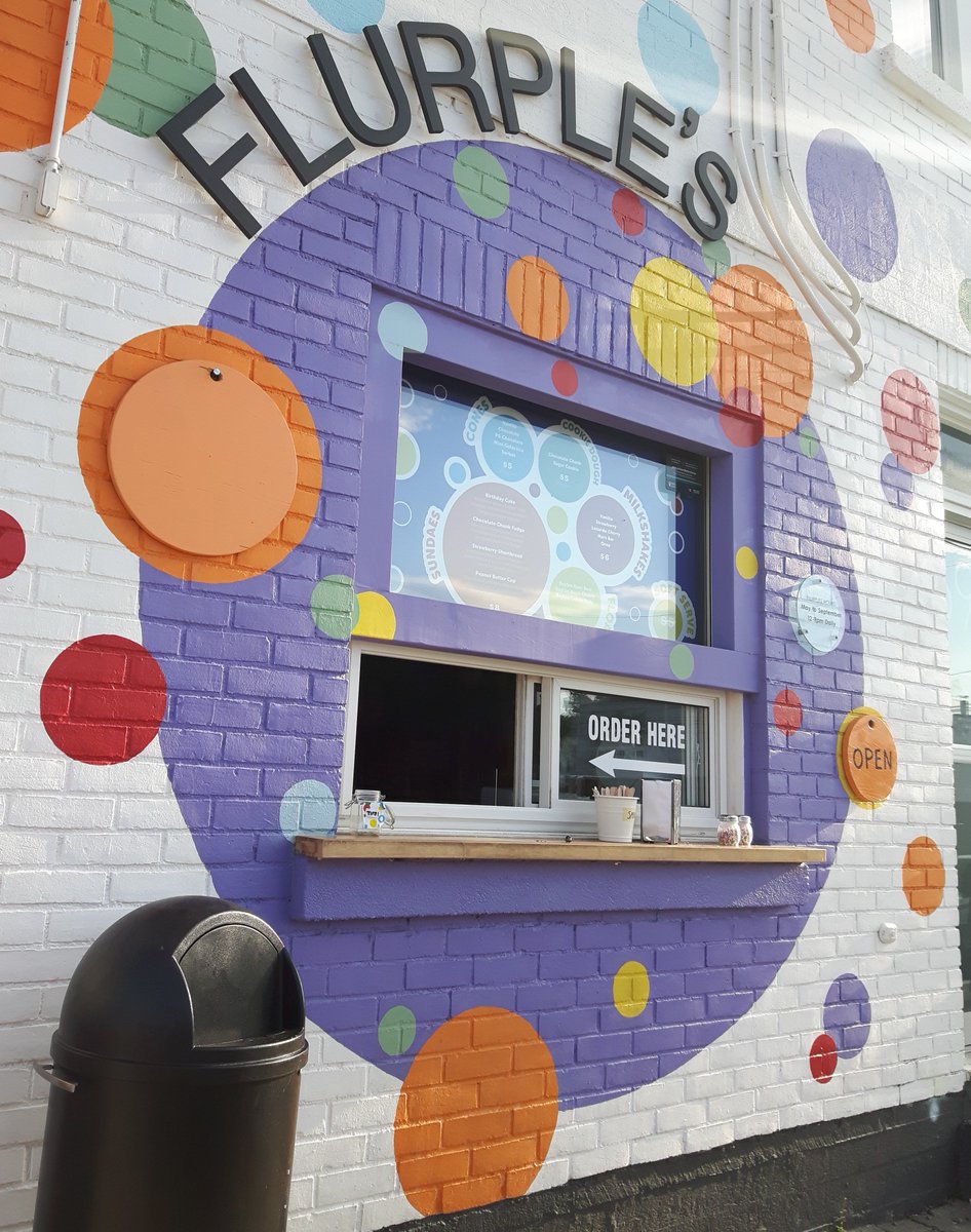 Travelway_Inn's tweet photo. Your next visit to #Sudbury, MUST include a visit to #Flurples! A tiny #vegan ice cream shop serving non-dairy soft serve, cones, sundaes and milkshakes!  Just look for the polka dots on Kathleen Street! 
#staffpicks #discoversudbury  #uptown #dairyfree #shoplocal https://t.co/IfUPKoneoc