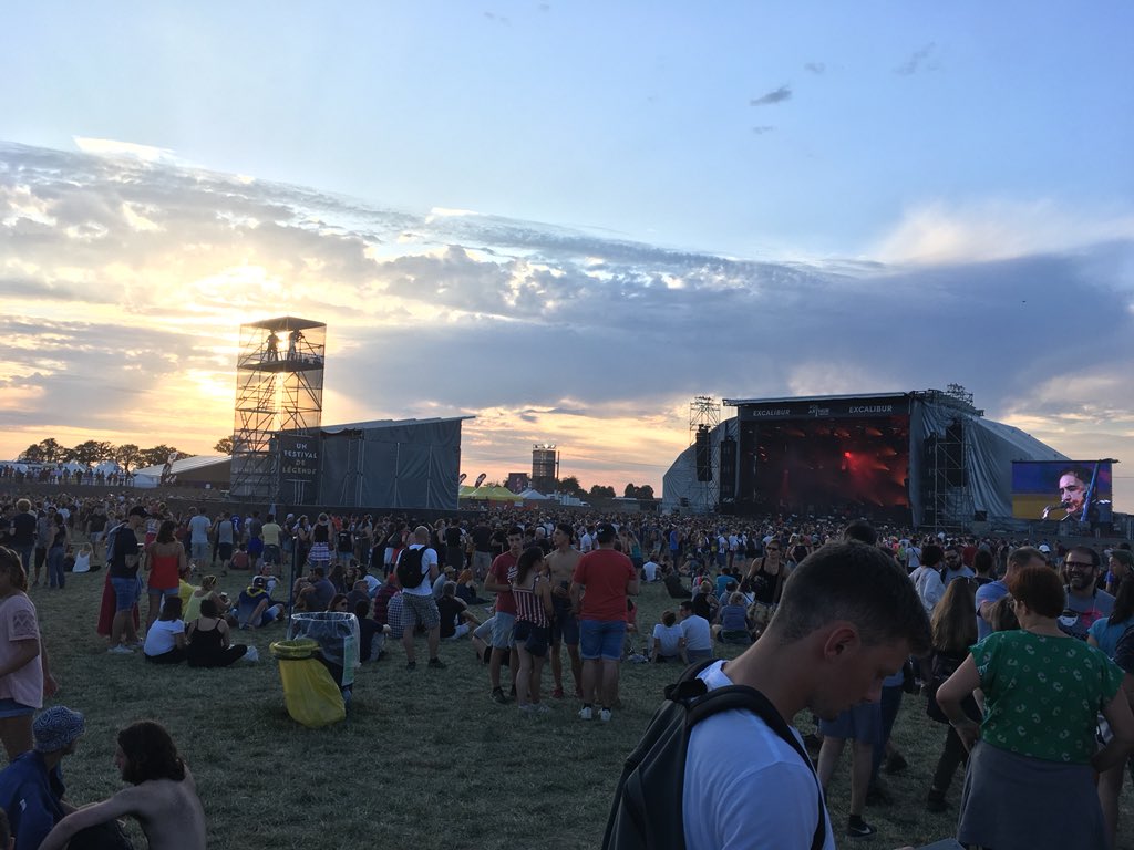 Krokable's tweet photo. ☀️☀️ @FstvlRoiArthur #ROIART19 #RoiArthur https://t.co/Ah9cdV1t3R