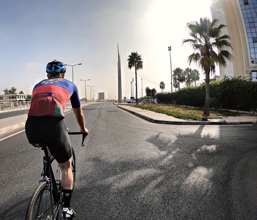 Tristan de Lange (@delangetristan) on Twitter photo Cruising the roads of Casablanca on the hunt for coffee.
<a href="/CannondaleZA/">Cannondale SA</a> <a href="/versussocks/">Versus Socks</a> <a href="/Omnico_SA/">OMNICO (PTY) Ltd</a> Cruising the roads of Casablanca on the hunt for coffee.
<a href="/CannondaleZA/">Cannondale SA</a> <a href="/versussocks/">Versus Socks</a> <a href="/Omnico_SA/">OMNICO (PTY) Ltd</a>