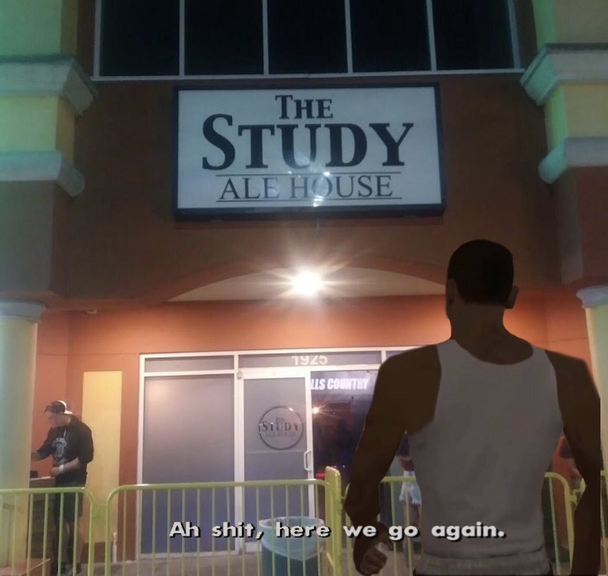 When you taste that first sip of a Dirty Dave and know it’s gonna be a rough night. 

Good luck freshmen