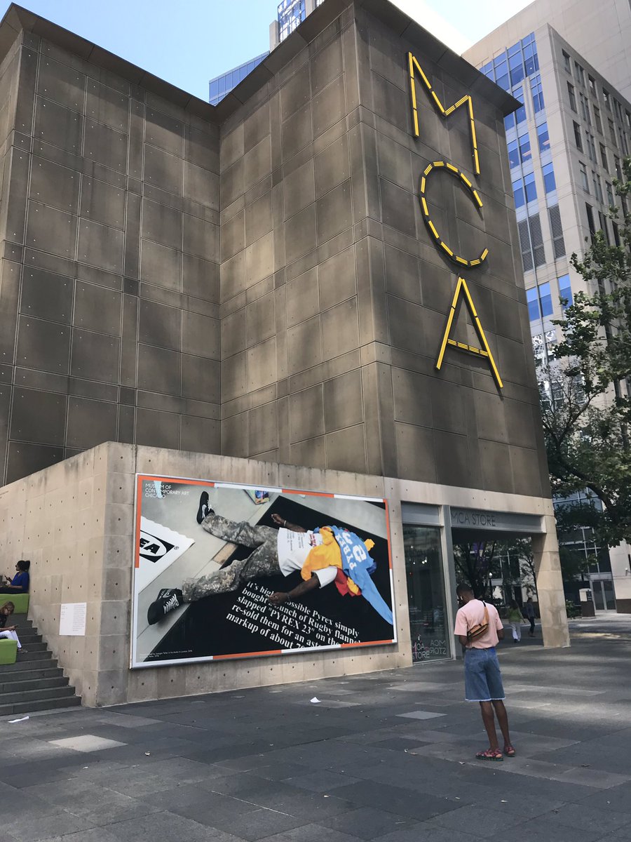sptallman's tweet photo. Really enjoyed Figures of speech by Virgil Abloh @mcachicago https://t.co/Zlwljzr0r9