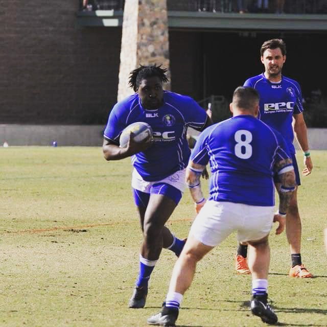 Barbados Roster Announcement:
Name- James "Big Jay" Newsome
Position- Prop/Center
Age- 34
Hometown- Scottsdale, Az
* Currently plays for Scottsdale Blues.
* Lived in Beijing, China
* Played Linebacker in High school 
 #DeadPelicans @rugbybarbadosworld7s