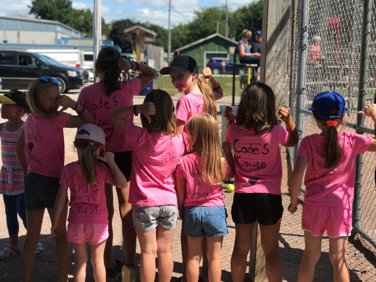 If you see these cuties at the ball park this weekend they are collecting money for Cade’s Cause.