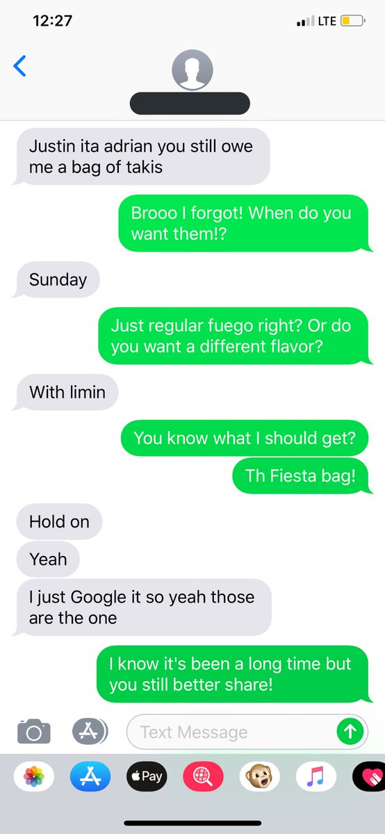 VicTheArchAngel's tweet photo. I think it’s safe to say that this guy isn’t sharing the Taki’s... #wrongnumbertext https://t.co/xOyo9cexXB