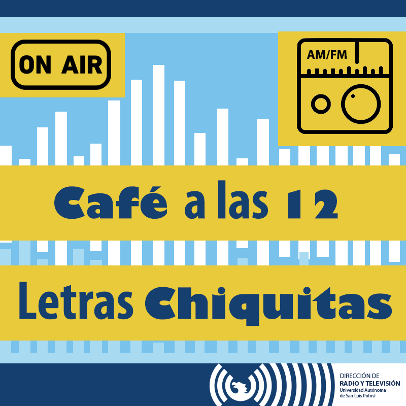 radiotvuaslp's tweet image. La barra programática de la #DRTVUASLP sigue creciendo y lo hace a través de estás nuevas producciones radiofónicas como #CaféALas12 y #LetrasChiquitas 🔜🗣🎙🎧👧🧒🎭🎨🎼