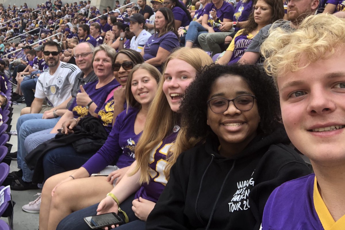Bahess2000's tweet photo. #skol Go Vikings! https://t.co/PRfV2XfIbE