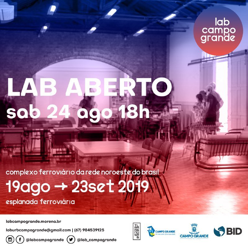 lab_campogrande's tweet photo. Vai acontecer HOJE uma roda de conversa sobre o que está por vir e sobre quem está realizando o Laboratório Efêmero Urbano de Campo Grande.
++ https://t.co/yYUi7etn7Q